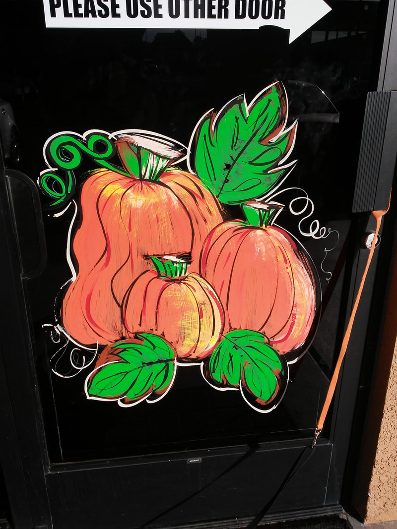 fall themed pumpkin paintings 